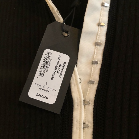 NWT rag & bone BRYNN RIB DRESS - Picture 7 of 8
